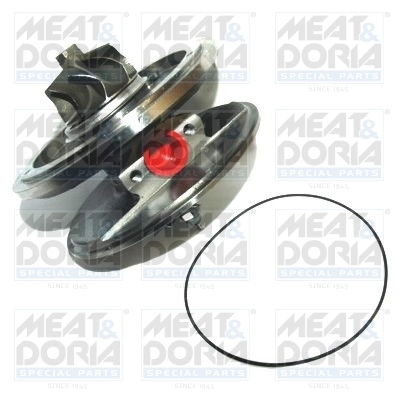 Core assembly, turbocharger